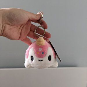 Tasty Peach Studios Narwhal Ice Cream Keychain Plush